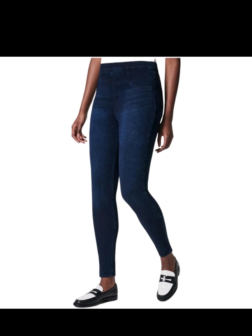 SPANX Dark Blue Slim Stretch Jeggings